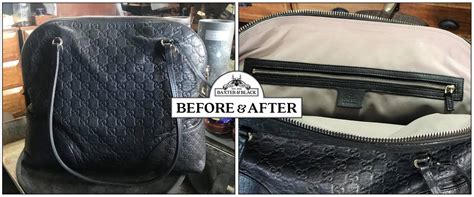 how to clean gucci bag leather|does gucci repair handbags.